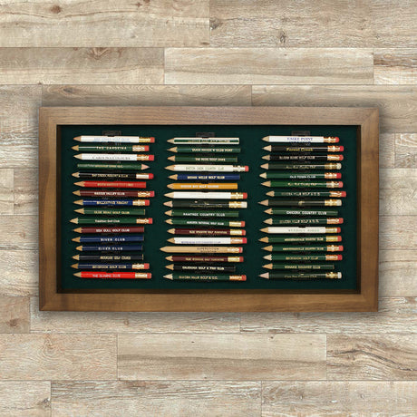 48 Golf Pencil Display Case -- Walnut