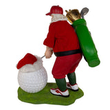11" Fabriche Golf Santa with Trophy