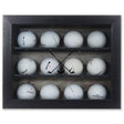 12 Golf Ball Shadow Box Display Case