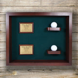 2 Holes in One Shadowbox Display