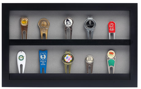 20 Golf Divot Tool Display -- Black/Gray