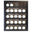 25 Golf Ball Shadow Box Display Case