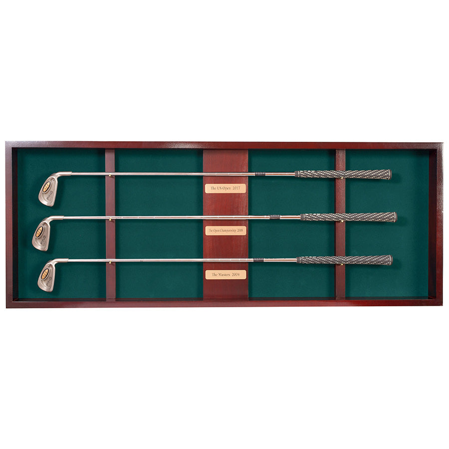 3 Golf Club Shadow Box Display