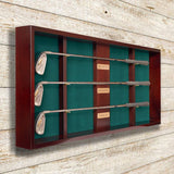 3 Golf Club Shadow Box Display