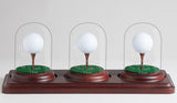 3 Holes in One Glass Dome Display-BASE ONLY