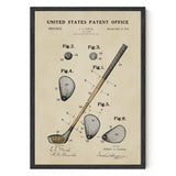 Golf Patent Print