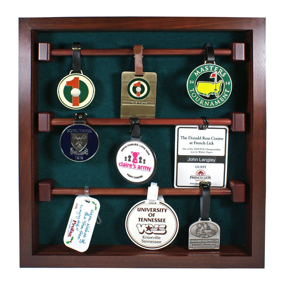 40 Bag Tag Collection Display