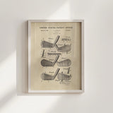 Golf Patent Print - Iron