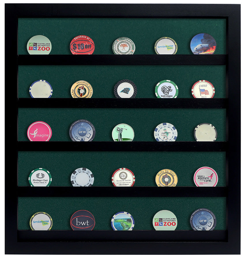 45 Poker Chip Display Cabinet