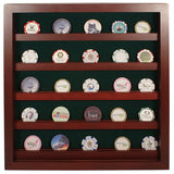 45 Poker Chip Display Cabinet