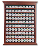 100 Golf Ball Display Rack -- Cherry