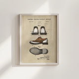 Golf Patent Print - Shoes