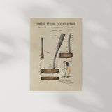 Golf Patent Print - Putter