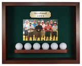 6 Ball Shadowbox Display
