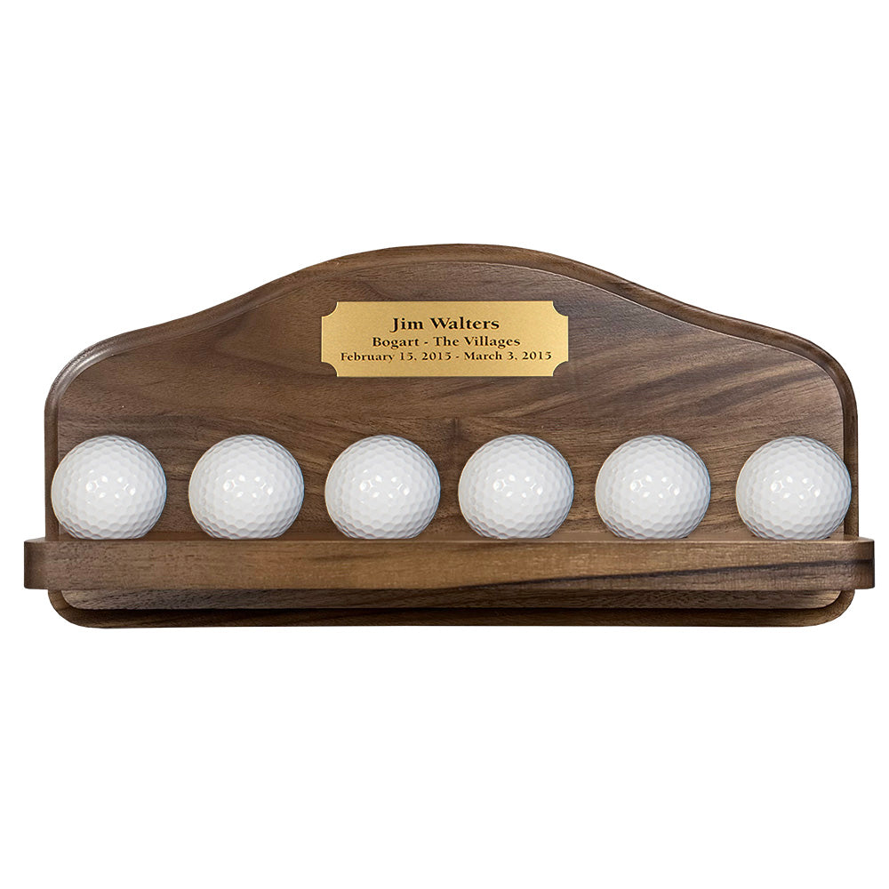 6 Golf Ball Display