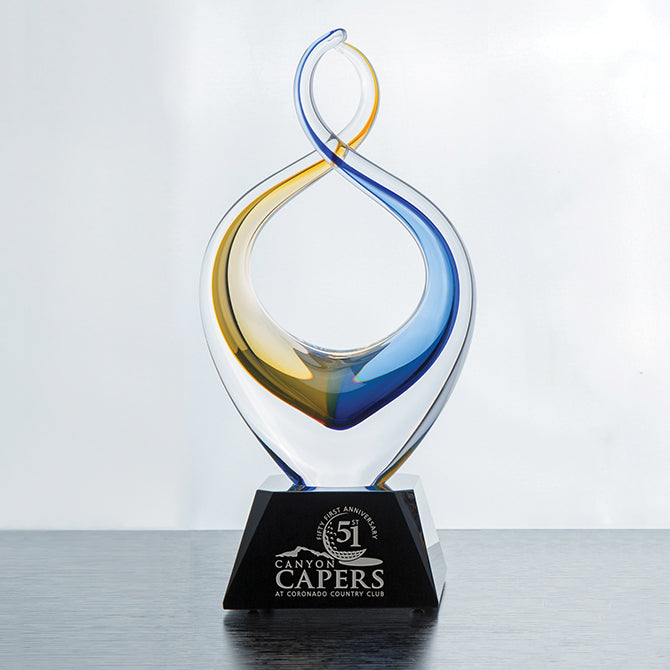 Zola Twist Golf Trophy