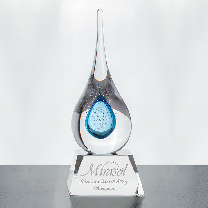 Teardrop Golf Trophy