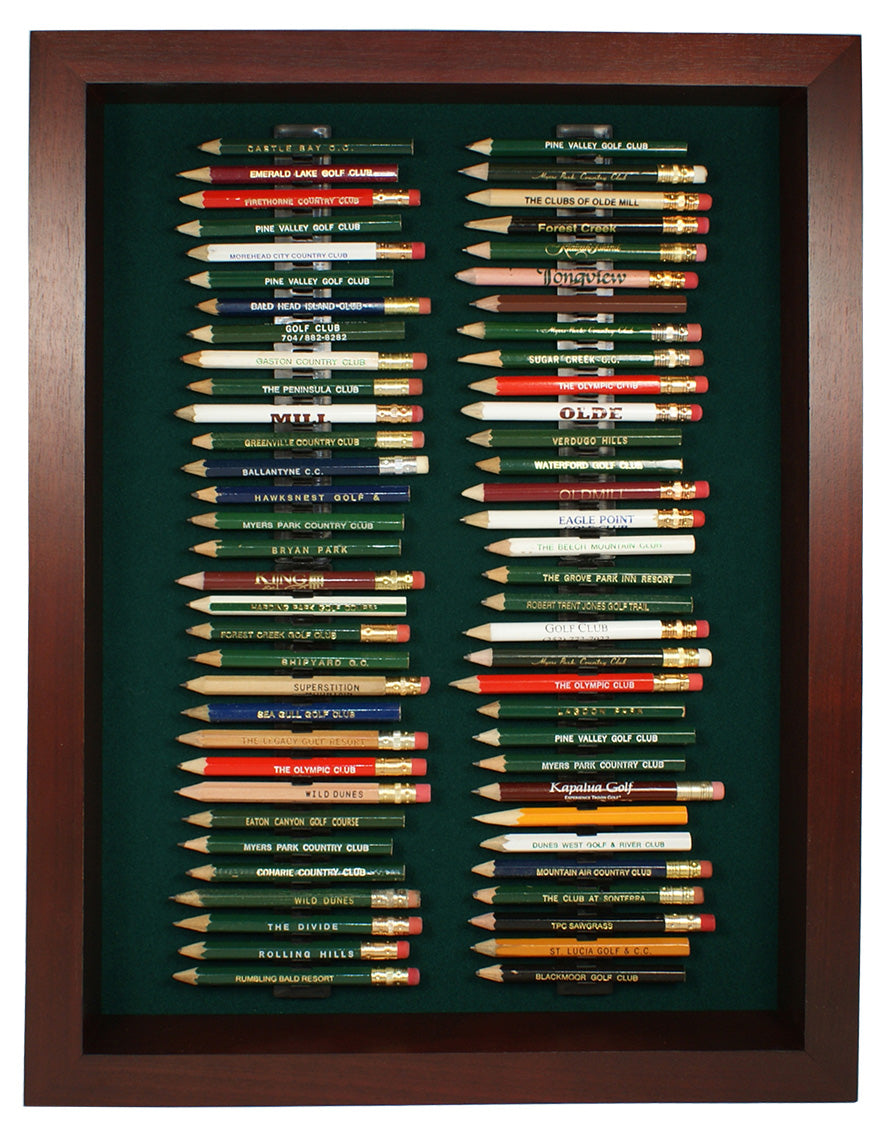 64 Golf Pencil Display Case