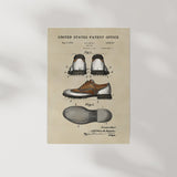 Golf Patent Print - Shoes