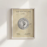 Golf Patent Print