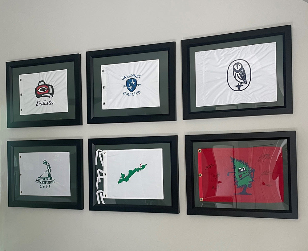 Pin Flag Display Case
