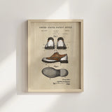Golf Patent Print - Shoes