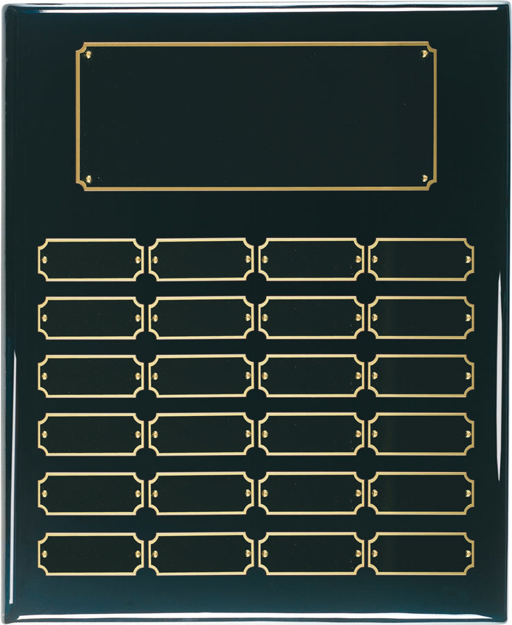 Black Piano Finish Perpetual Plaque