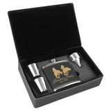 Personalized Flask Gift Set
