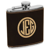 Personalized Wrapped Flask