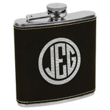 Personalized Wrapped Flask