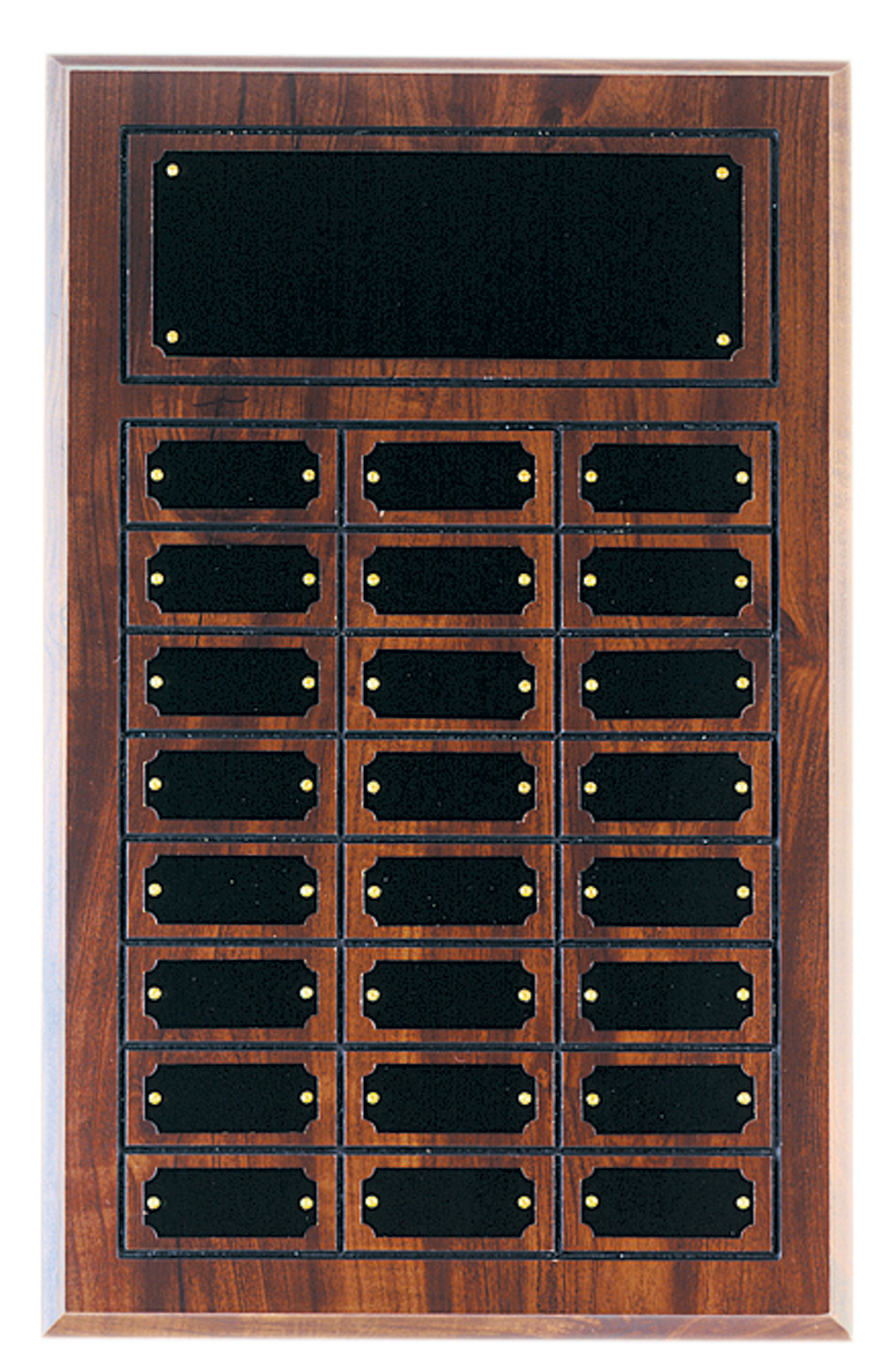 Cherry Finish Perpetual Plaque