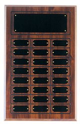 Cherry Finish Perpetual Plaque