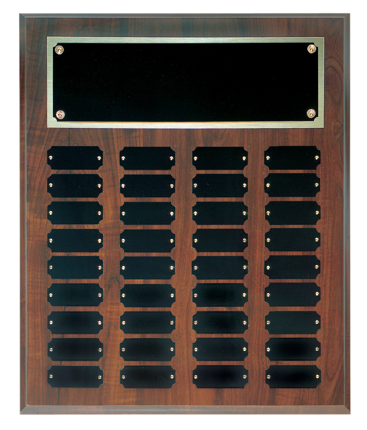 Cherry Finish Perpetual Plaque