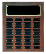 Cherry Finish Perpetual Plaque