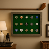 Shadow Box Ball Marker Display