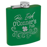 Personalized Stainless Steel 6oz Colored Flask