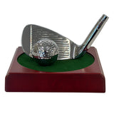 Silver Plated Iron & Ball Award