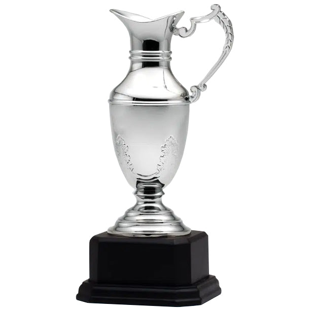 Nickel Plated Claret Jug Golf Trophy