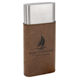 Customized Wrapped Cigar Case with Cutter