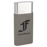 Customized Wrapped Cigar Case with Cutter