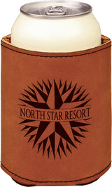 Custom Leatherette Can Cooler