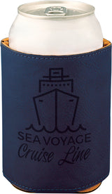 Custom Leatherette Can Cooler