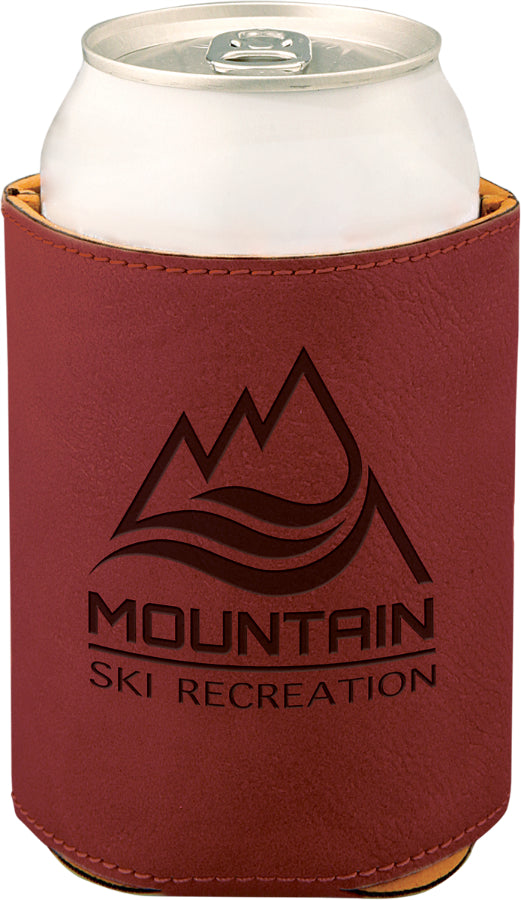 Custom Leatherette Can Cooler