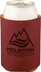 Custom Leatherette Can Cooler