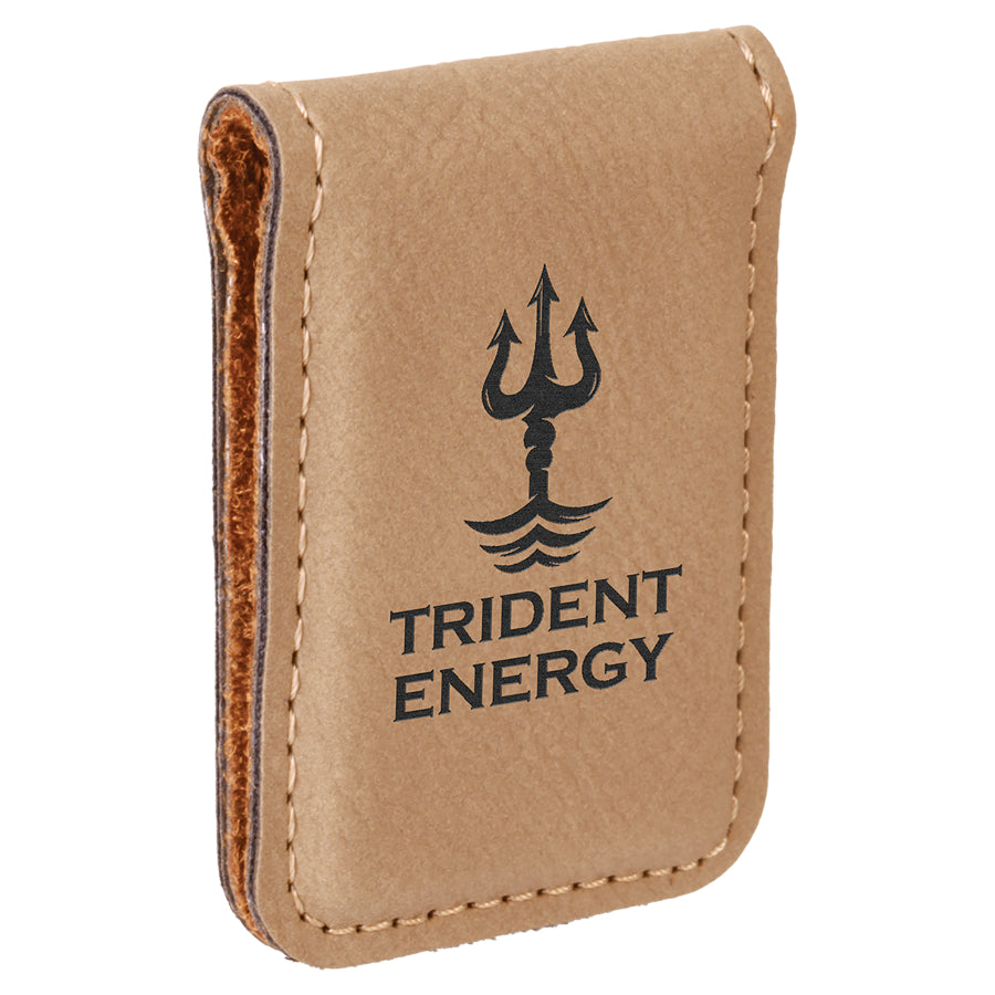 Custom Leatherette Money Clip