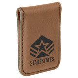 Custom Leatherette Money Clip