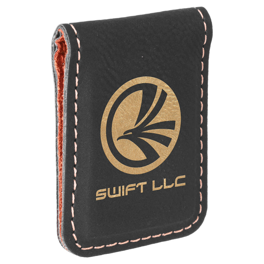 Custom Leatherette Money Clip