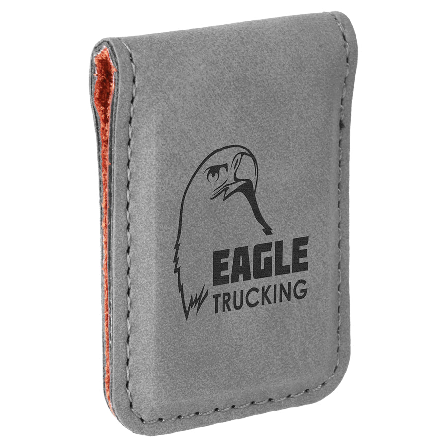 Custom Leatherette Money Clip