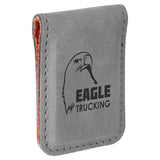 Custom Leatherette Money Clip