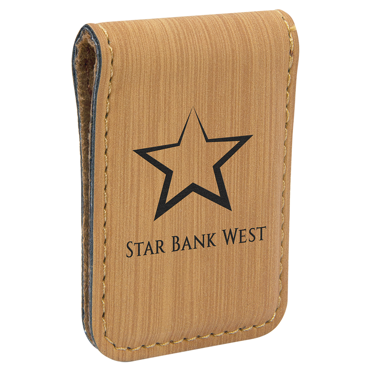 Custom Leatherette Money Clip